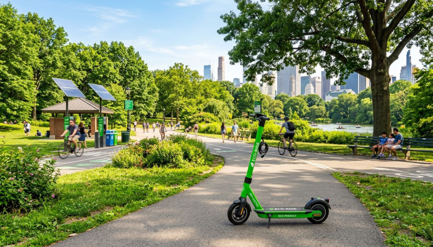 Avantages écologiques des trottinettes électriques pour adultes